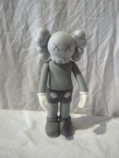 KAWS Five Years Later Companion Original fake Figure Gray 8" Grey Vinyl Figure 