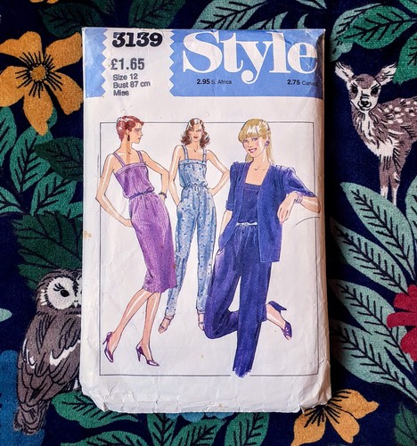 Style sewing pattern 1980s - style,