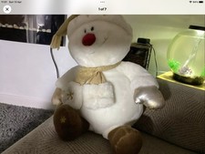 Vintage 2006 Tesco Chilly and Friends Snowman 18” Approx Rare (read Description)
