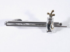 Vintage Golf Bag Tie Clip Bar