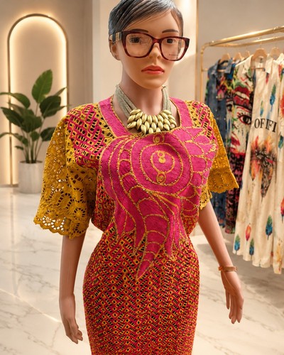 Elegant pink mustard african - elegant, &