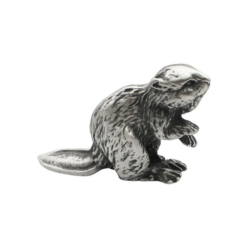 English made pewter beaver - english,