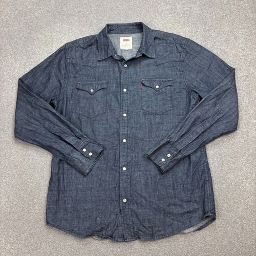 Levis denim shirt adult - denim, medium