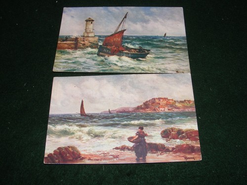 Vintage postcard art - art, by