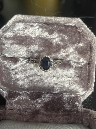 White gold sapphire and - white,