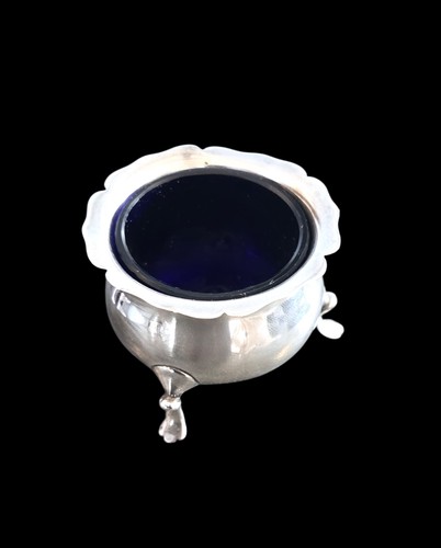 Sterling silver mustard salt - sterling, /