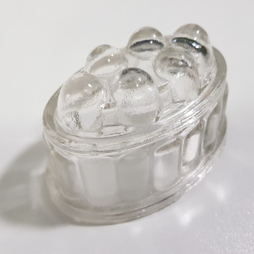 Antique glass jelly mould