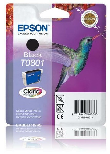 T0801 black original - black, printer