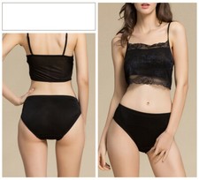 100% Pure Silk Ladies Sexy Low