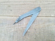 Vintage Dog Leg Steel Calipers Vintage Measuring Tool