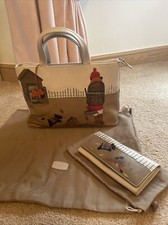 Radley 'Potting Shed' Signature/Picture Leather Bag and Large Matinee Purse.