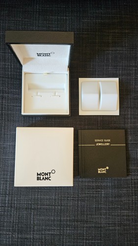 Montblanc empty cufflink box - montblanc,