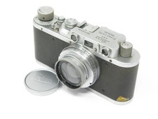 Leica II 35mm Film Rangefinder Camera With Summar 50mm f2 Lens - Please Read