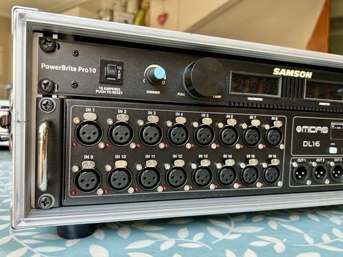Midas dl16 digital stage - midas, box
