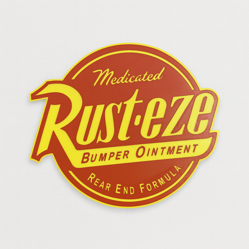 Rusteze sign disney - rusteze, cars