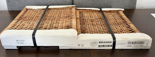 One ikea branas basket - branas, rattan