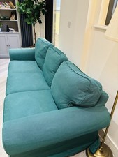 3 Seater Forest Green Sofa, Great Condition Barely Used