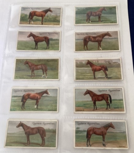 Ogdens 1907 racehorses - ogdens,
