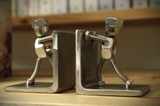 Nut and Bolt Figures Bookends