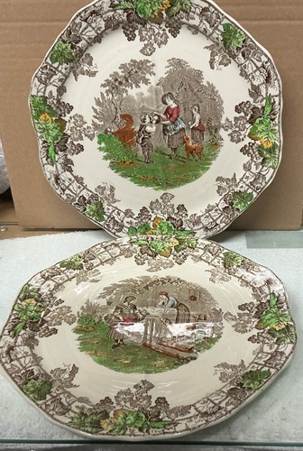 Pair vintage copeland spode - vintage,