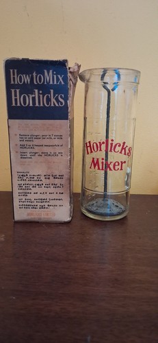 Vintage horlicks mixer plunger - vintage,
