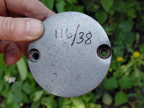 Yamaha xs650 oil pump cover - oil,