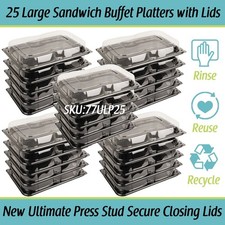 Large sandwich platter with - large,