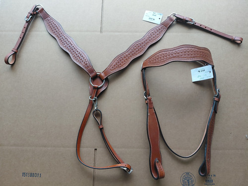 Western headstall breastcollar - headstall,