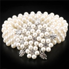 Women dress Waist Belt Pearl