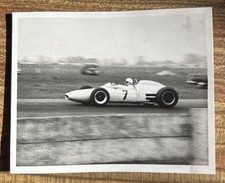 Lotus, Stirling Moss, Goodwood . Motor Racing Car Original Period Vintage Photo 