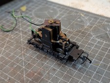 Hornby Triang OO Gauge X3170 Wheel Motor Bogie Class 35 Hymek With Clip