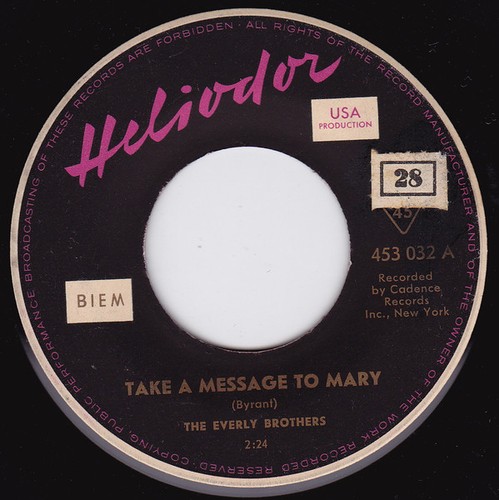 Everly brothers take a - everly,