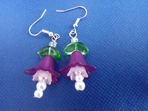New dangle drop - dangle/drop, purple