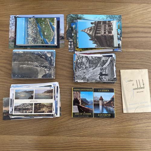 300 mixed vintage postcards - 300,