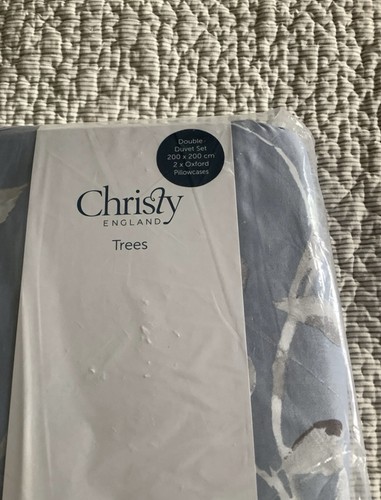 Christy double duvet set birds - christy,