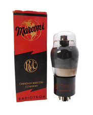 Marconi Canada 6V6G Grey Glass Valve Tube NOS Boxed (V41)