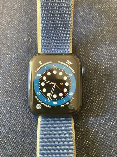 Apple watch series - apple, blue