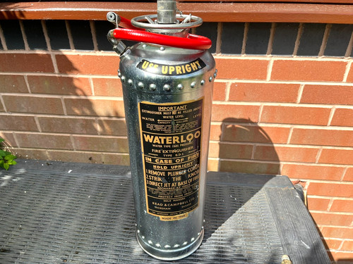 Vintage fire extinguisher - vintage,
