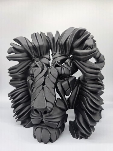 Lion 25cm edge - lion, 3d
