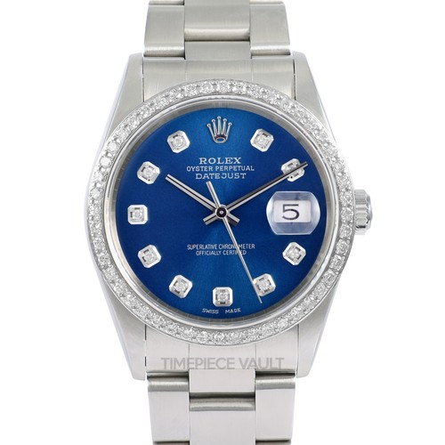 Rolex mens datejust - datejust, steel