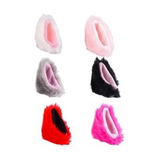 Plush Ear Decor Motorbike