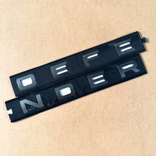 DEFENDER Front Bonnet Badge GREY