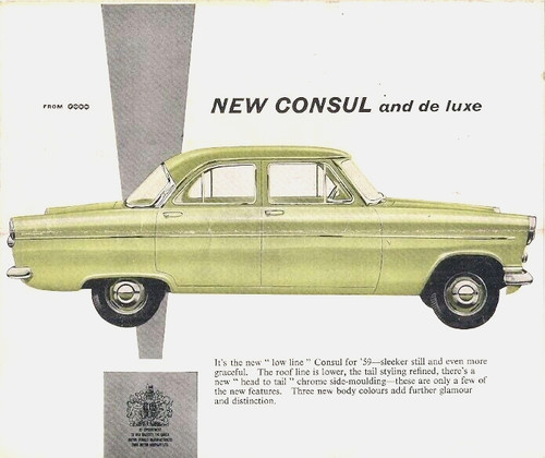 Ford consul mk2 - consul, 1959-60