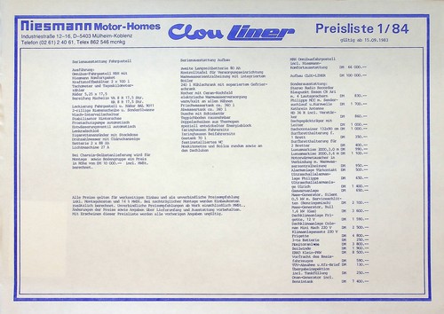 244987 niesmann clou - liner,