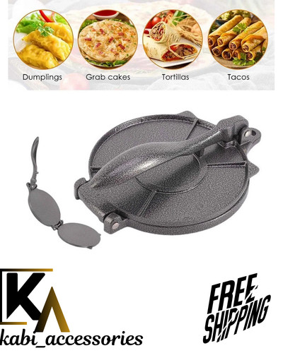 New 8in tortilla press maker - new,