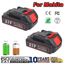 1/2PCS Rechargeable Li-lon Battery 1.5Ah For Makita 21V Power Tools Replacement