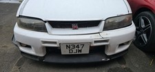 Nissan Skyline GTR R33 Complete Front Bumper White 1993-1995 Spec 1