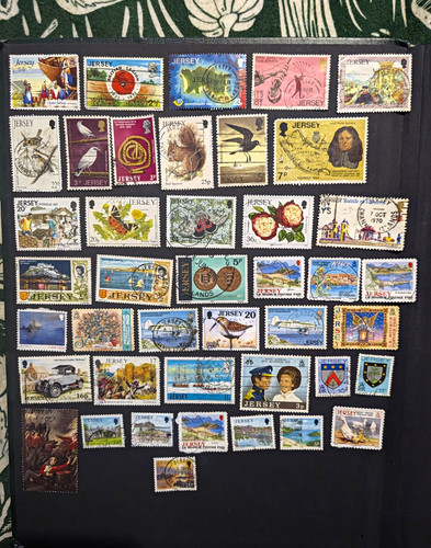 Jersey stamp collection - (86),