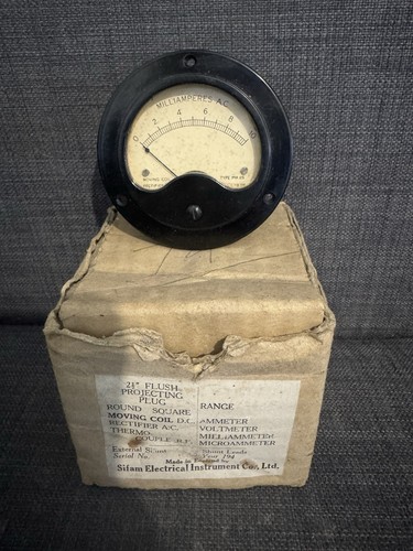 Vintage sifam milliammeter - ac,