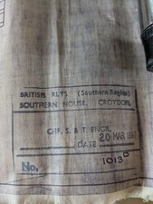 Dog Chart And Figures For Plumpton Signal Box.